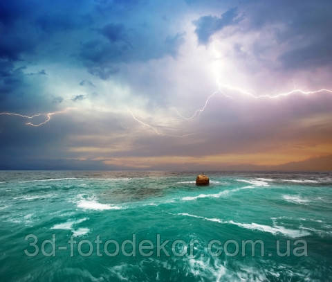 Фотошпалери "Гроза на морі" - Будь-який розмір! Читаємо опис!