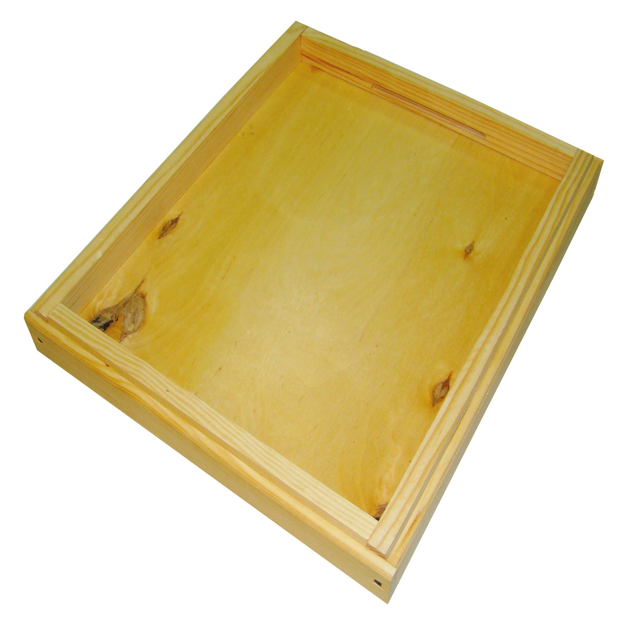 Дно для вуликів на 10 рамок, глухе, соснове, міжкорпусне, 35 мм