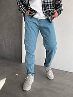 Стильні джинси Regular Fit із щільного деніму у блакитному кольорі