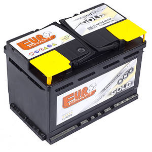 Акумулятор стартерний Monbat 80Ah 6СТ-80 EUROKRAFT GOLD (-/+) EN800A 278x175x190 580 83 04