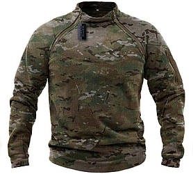 Флісова тактична термокофта Polartec Thermal Pro Multicam мультикам