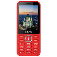 Мобильный телефон Sigma X-style 31 Power Type-C Red (4827798855058)