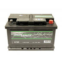 Аккумулятор автомобильный GigaWatt 72А (0185757209) - Вища Якість та Гарантія!