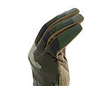 Рукавиці тактичні Mechanix Wear FastFit Woodland Camo FFTAB-77, фото 3