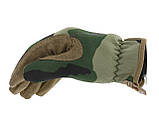 Рукавиці тактичні Mechanix Wear FastFit Woodland Camo FFTAB-77, фото 6
