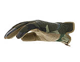 Рукавиці тактичні Mechanix Wear FastFit Woodland Camo FFTAB-77, фото 7