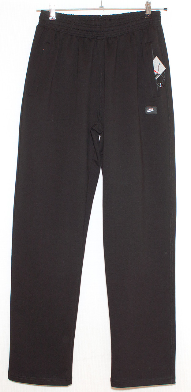 Спортивні штани прямі чоловічі чорні M,L,XL,XXL,3XL XL