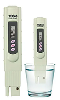 TDS Meter 3. Прибор для измерения общего солесодержания воды. ТДС метр, тестер качества воды