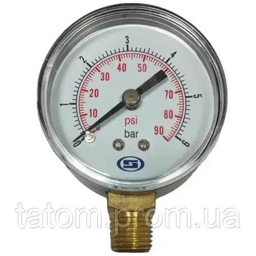 Купить Манометр Gross насосной станции вертикальный ( нижнее ...