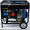 Дизельний генератор TAGRED TA6800D, потужність 6,8 кВт, витрата 1-2 л/год, 1-фазний, 3-фазний, фото 6