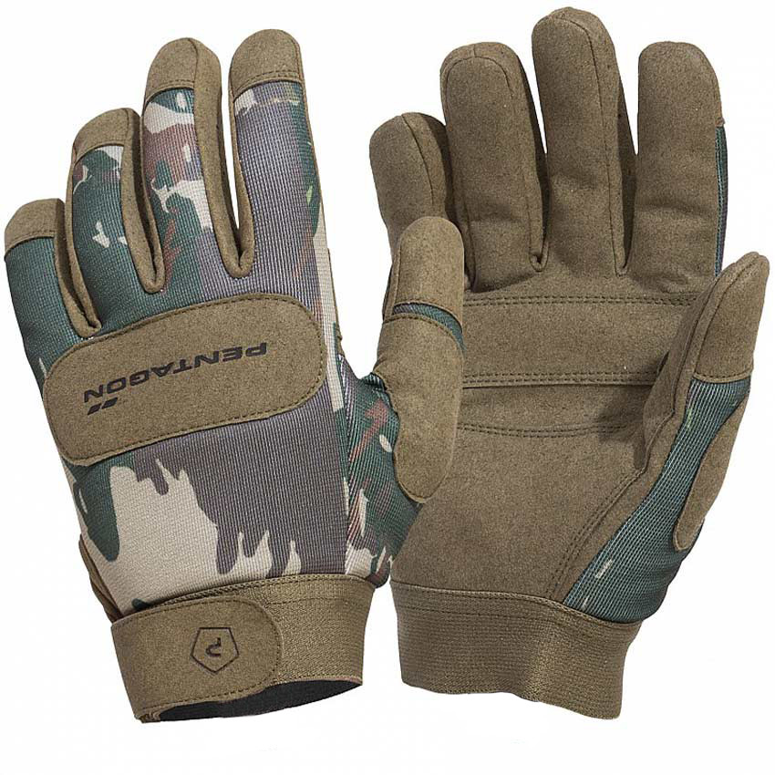 Рукавички тактичні Pentagon Duty Mechanic Greek Camo P20010-56