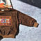 Тепла кофта світшот для хлопчика баранчика на флісі Коричнева 8144363 73, Коричневый, Для мальчиков, Зима, 100 , 4 года, фото 3