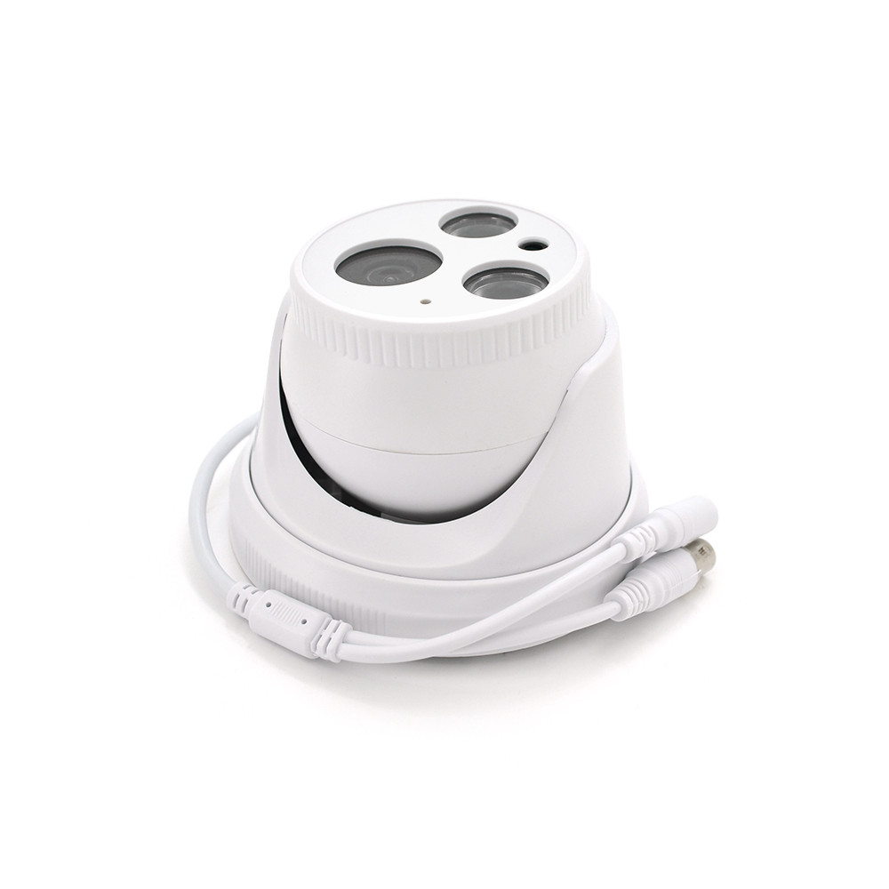 1.3MP AHD-камера H-801, купольний пластик із потужною підсвіткою 3.6 мм ...