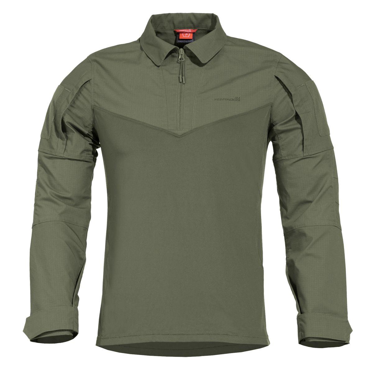 Сорочка бойова Pentagon Combat Shirt Camo Green K02013-06CG