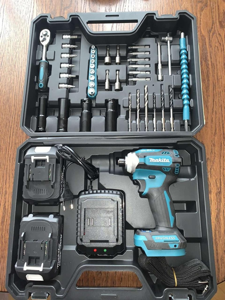 Акумуляторний гвинтоверт MAKITA PCW36V/171 Nm+(2 Акум.і заряд.) + Набір інструментів!