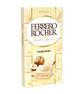 Шоколадка Ferrero Rocher Haselnuss White Chocolate 90 гр. Італія, фото 3