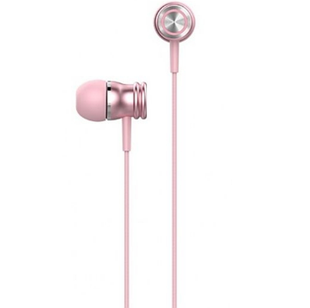 Навушники Havit HV-E303P AUX з мікрофоном рожевий