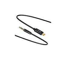 Аудіокабель BASEUS Yiven CAM01-01 AUX/Type-C чорний, фото 2