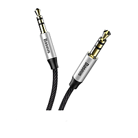 Аудіокабель BASEUS CAM30-CS1 AUX чорний/срібний, фото 3