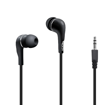 Навушники WALKER H110 AUX б/мікрофону чорний