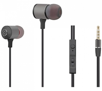 Навушники WALKER H720 AUX з мікрофоном чорний