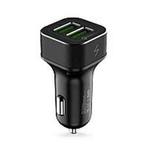 Автомобільний зарядний пристрій для Havit HV-QC2023 2 USB 3,0 A QC чорний