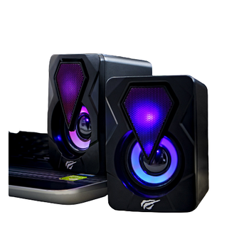 Ігрові колонки 2.0 HV-SK210 mini PRO 3W*2 USB чорний Havit