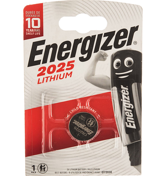 Батарейка CR2025 (бл-1шт) Energizer