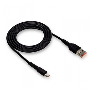 Кабель USB MicroUSB WALKER C315 2,1А 1м чорний