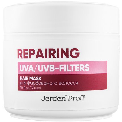 Маска для фарбованого волосся Jerden Proff REPAIRING Hair Mask, 300 мл з токоферолом, фото 1