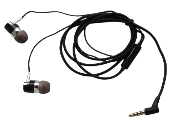 Навушники WALKER H520 AUX з мікрофоном чорний, фото 1