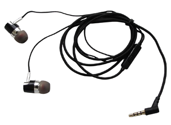 Навушники WALKER H520 AUX з мікрофоном чорний