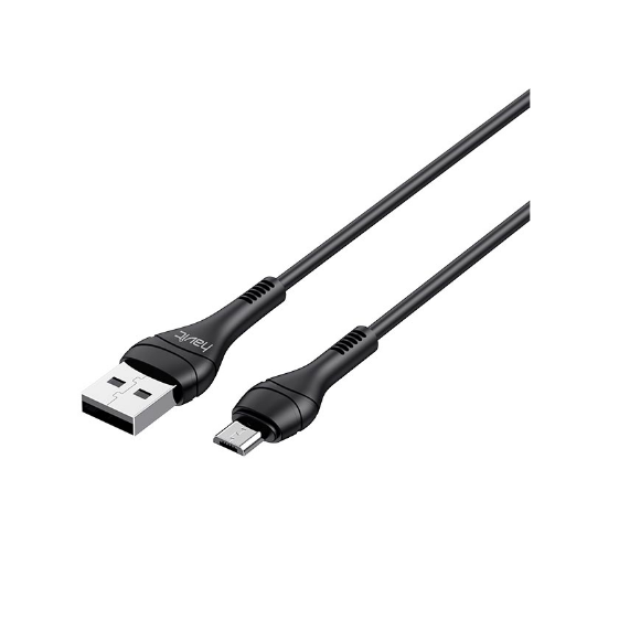 Кабель USB MicroUSB Havit HV-CB6159 2,0A 1м чорний, фото 1
