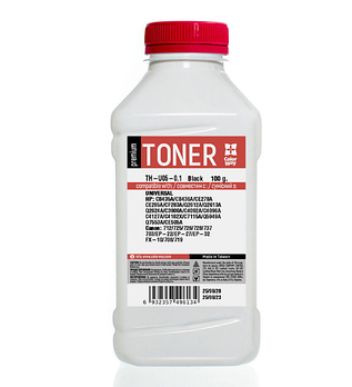 Тонер для HP Universal LJ P1005/1102/1010/2035 100 гр Premium TH-U05-0.1 ColorWay