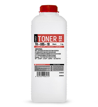 Тонер для HP Universal HP LJ P1005/1102/1010/2035 1 кг Premium TH-U05-1B ColorWay