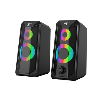 Акустична система 2.0 HV-SK202 3W*2 USB дротова чорний Havit