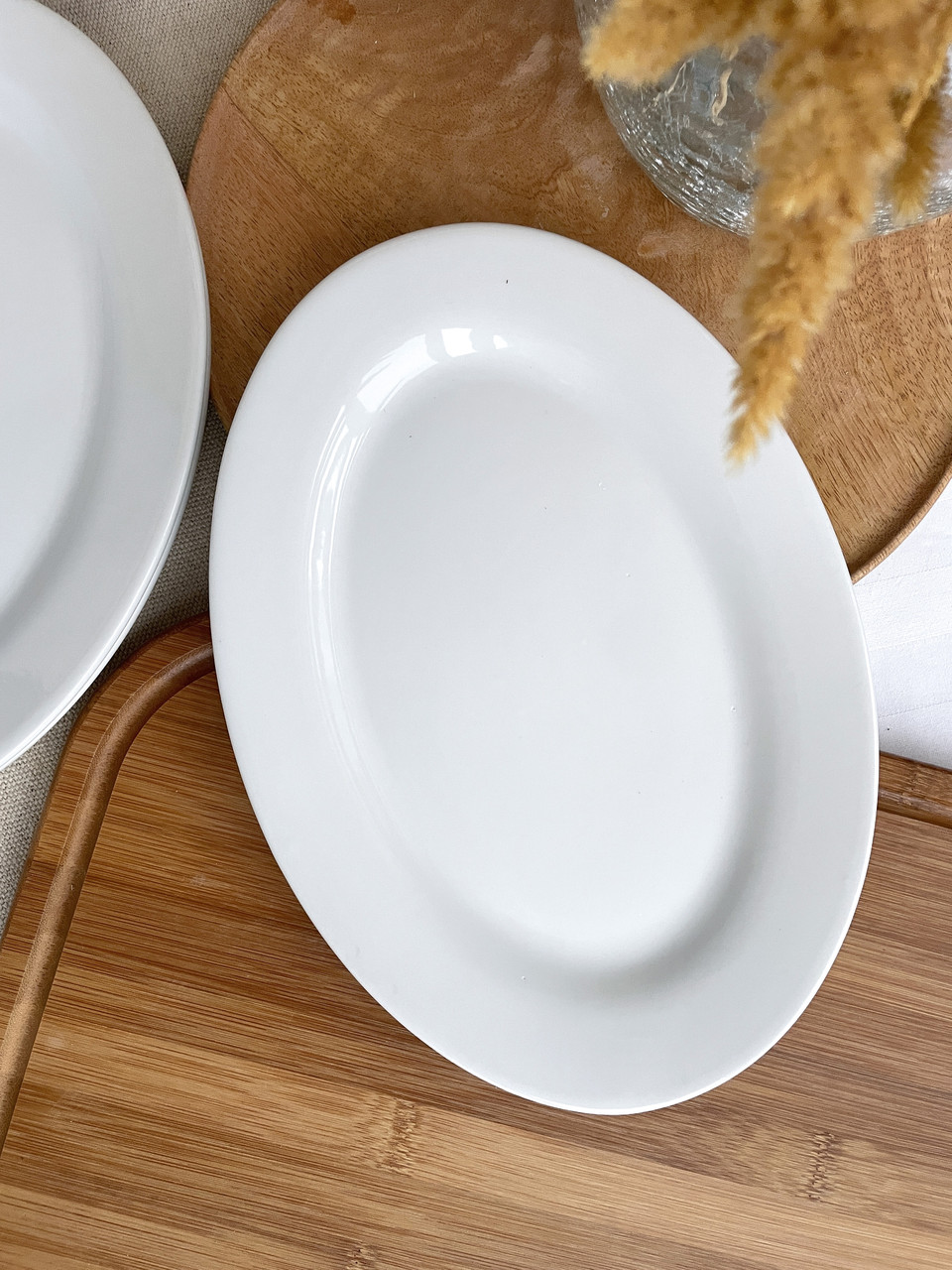 Біла порцелянова селедниця Farn 245х140 мм (9606), фото 1