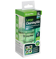 Набір чистячий для електроніки 200мл+2 мікрофібри ColorWay CW-5200, фото 3