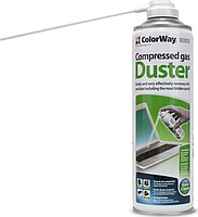 Очисне стиснене повітря для оргтехніки 500мл ColorWay CW-3333, фото 2