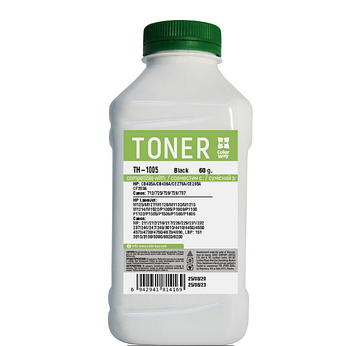 Тонер для HP LJ P3015 GNT 60 гр TH-1005 ColorWay