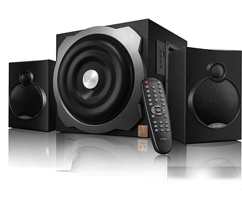 Акустична система 2.1 A-521X Sub-18W+2*13,5W USB+Bluetooth +картридер SD/MMC/MS чорний F&D