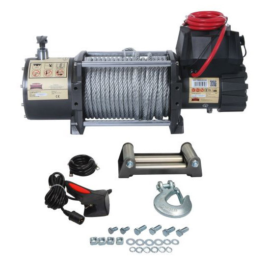 Лебедка электрическая автомобильная Dragon Winch DWT 18000 HD 24V - фото 2 - id-p673872269