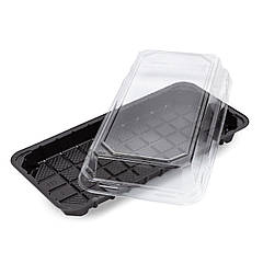 Упаковка для суші, ролів та кондитерських виробів 260х125 (50шт/уп)