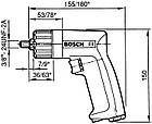 Дрель пневматична Bosch, 6 мм (реверс), фото 2