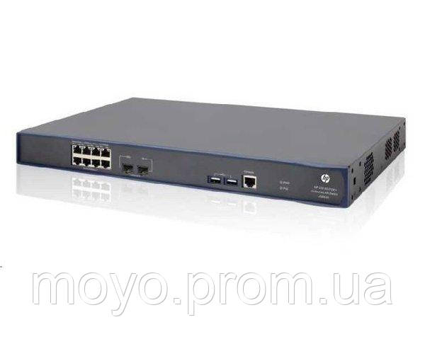 Контроллер HP 830 8P PoE+ Unifd Wired-WLAN Switch, 8x10/100/1000GE-T+2xGE-SFP, 3Y FC 24x7 Service.