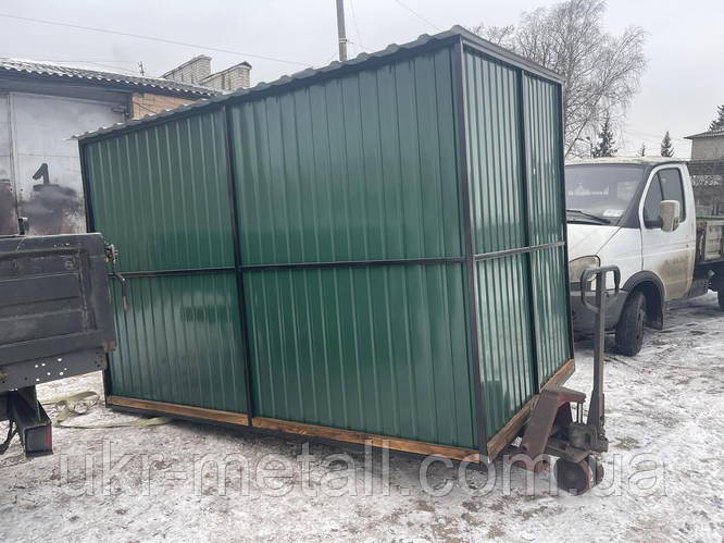Купить Хозблок сарай / металлический хозблок для дачи, цена 5800 ...