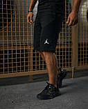 Чоловічі шорти Kukuruza Джордан/Чорні трикотажні шорти Jordan, фото 5