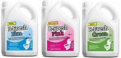 Набір рідини для біотуалету, B-Fresh Green + B-Fresh Pink+ B-Fresh Blu, THETFORD.