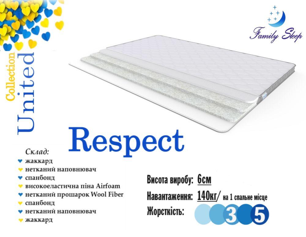 Матрац-футон Family Sleep United collection RESPECT/РЕСПЕКТ (6 см, 3/5)