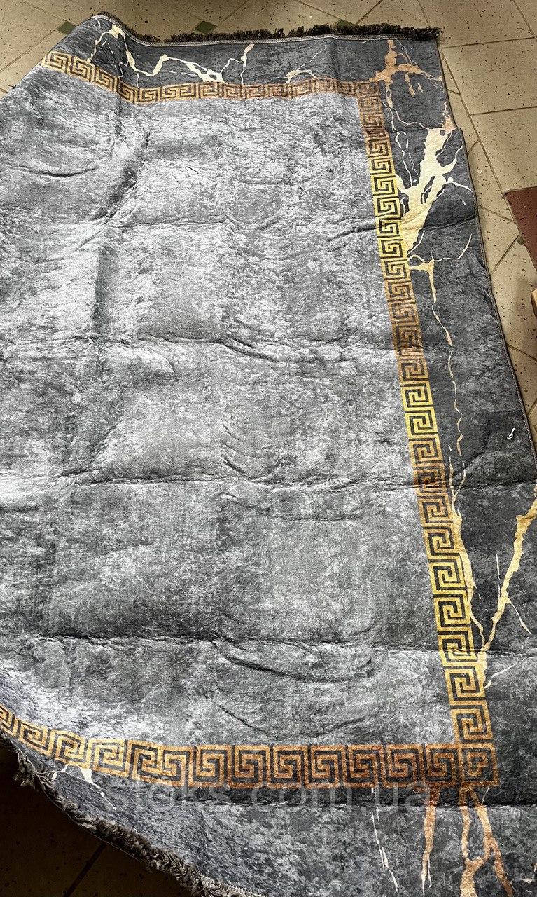 Килим сірий 155 х 230 см, фото 1